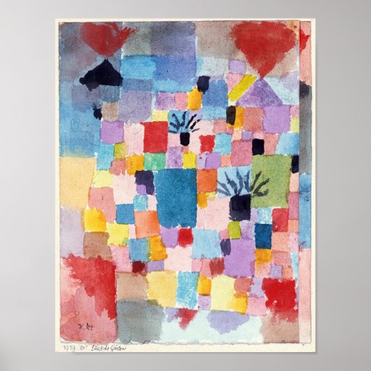 Poster Jardins du Sud | Paul Klee | (Devant)