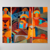 Poster Jardins du Temple : Paul Klee 1920 (Devant)
