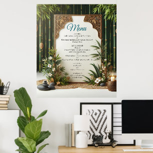 Poster Jardins et bâtiments écologiques en Harmonie