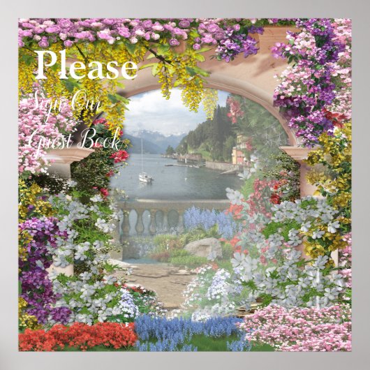 Poster Jardins italiens (Devant)