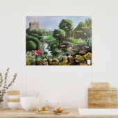 Poster Jardins magiques de Blarney Castle Irlande (Cuisine)