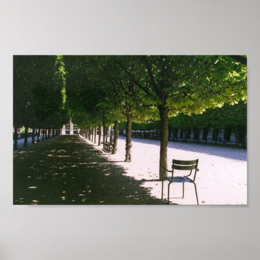 Poster Jardins royaux (Devant)