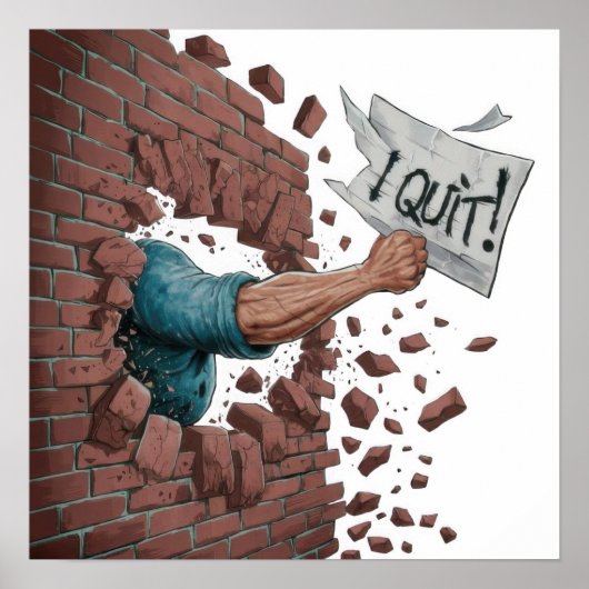 Poster J'arrête (Devant)