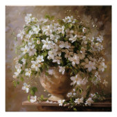 Poster Jasmin dans Clay Vase (Devant)