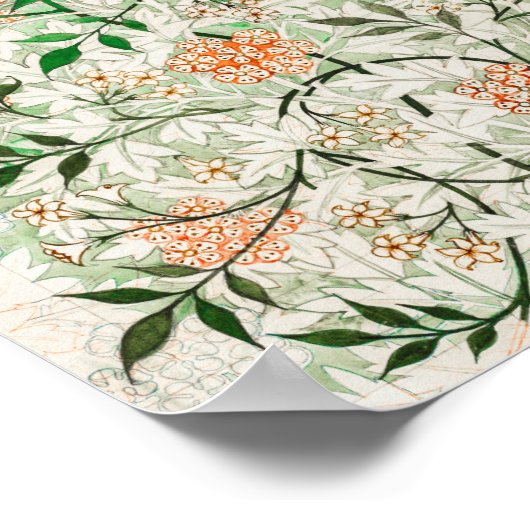 Poster Jasmine Par William Morris (Coin)