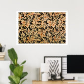 Poster Jasmine trail curtain design, 1868-70 (Bureau à domicile)