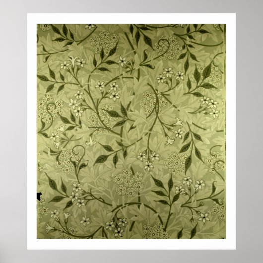 Poster 'Jasmine' wallpaper design, 1872 (Devant)