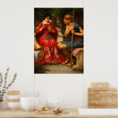 Poster Jason and Medea by John William Waterhouse  (Cuisine)