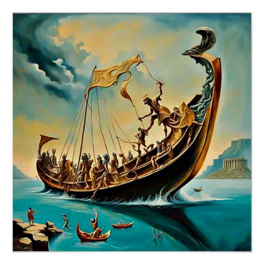 Poster Jason et les Argonautes déchirés (Devant)