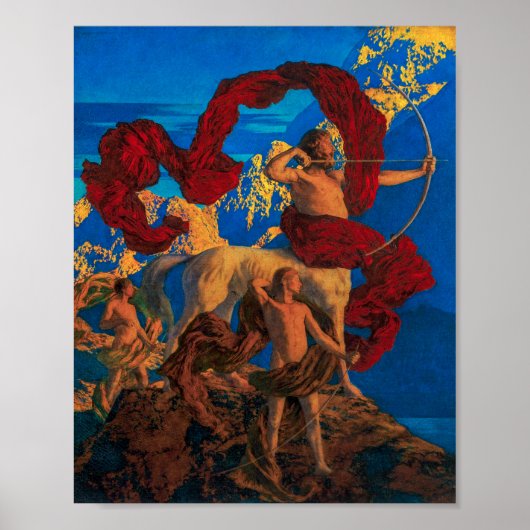 Poster Jason et son professeur | Maxfield Parrish | (Devant)