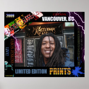 POSTER JASON JENKINS EN CONCERT À VANCOUVER ÉDITION LIMIT