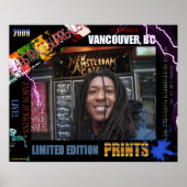 POSTER JASON JENKINS LIVE VANCOUVER LIMITED EDITION IMPRI (Devant)