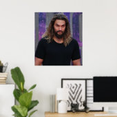Poster Jason Momoa (Bureau à domicile)