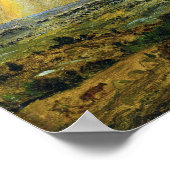 Poster Jasper Francis Cropsey Une Douche Passante (Coin)