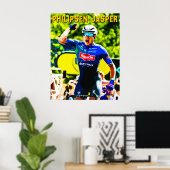 Poster Jasper Philipsen, Tour de France étape 7 (Bureau à domicile)