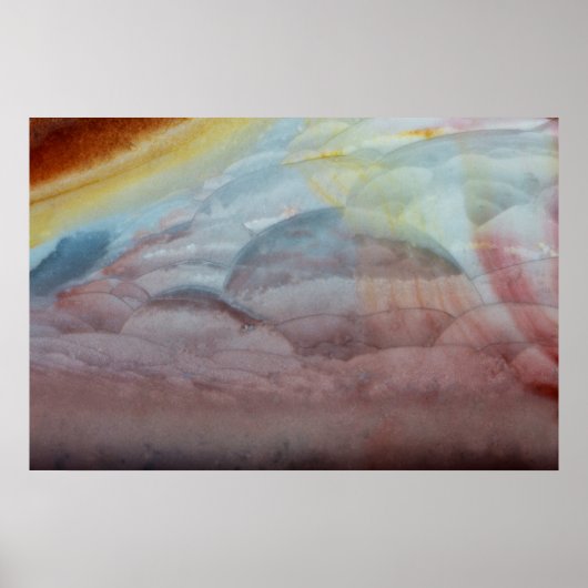 Poster Jasper polychrome (Devant)