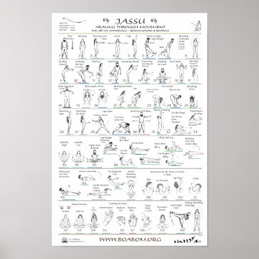 Poster Jassu : Guérison par le Mouvement (Devant)