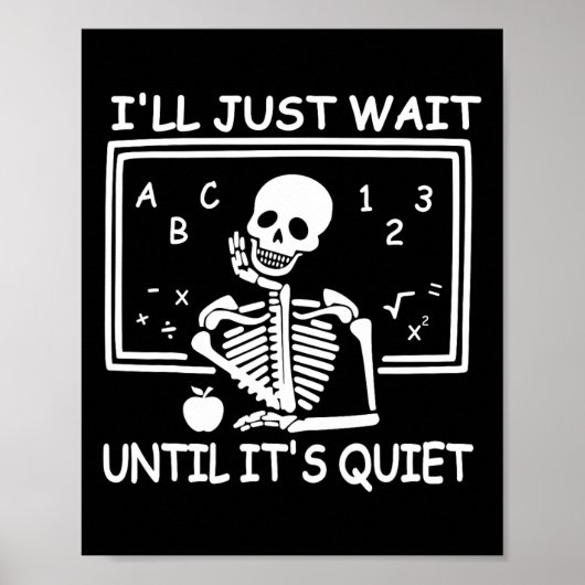 Poster J'attendrai juste jusqu'à ce qu'il s'agisse d'un p (Devant)