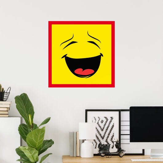 POSTER JAUNE (Bureau à domicile)