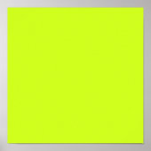 Poster Jaune de chaux (couleur solide) (Devant)