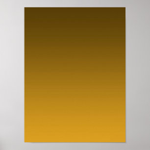 Poster Jaune dégradé - clair à profond Fond d'ambiance