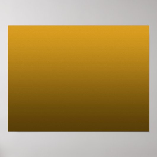 Poster Jaune dégradé - foncé à clair | Fond d'ambiance | (Devant)