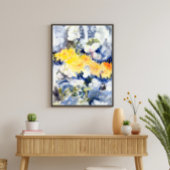 Poster Jaune et bleu par Charles Demuth