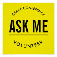 Jaune et noir me demander bénévolement