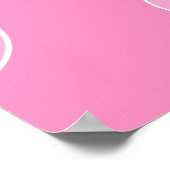 Poster Jaune et rose en caoutchouc Ducky Polka Dot Baby s (Coin)