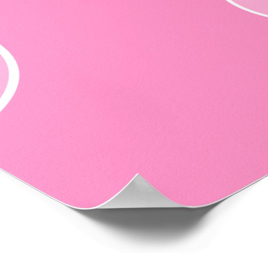 Poster Jaune et rose en caoutchouc Ducky Polka Dot Baby s (Coin)