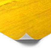 Poster Jaune et violet Père Noël Monica Pier (Coin)