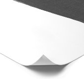 Poster Jaune gris noir blanc moderne minimaliste (Coin)