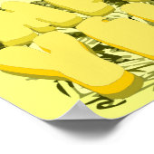 Poster Jaune mellifère (Coin)