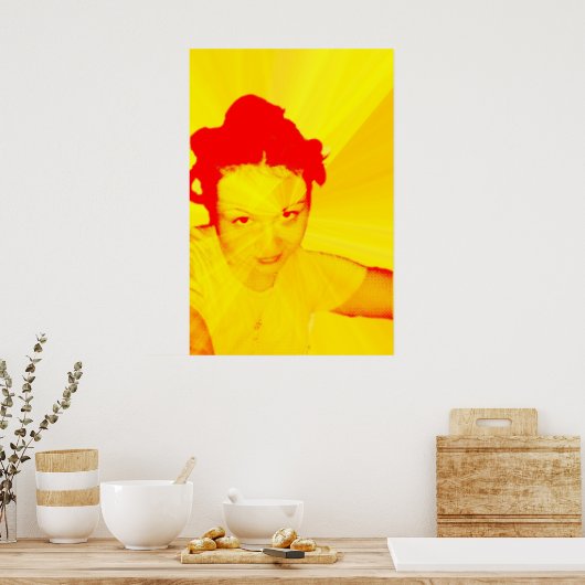 Poster jaune moelleux (Cuisine)