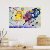 Poster Jaune-Rouge-Bleu | Kandinsky | (Cuisine)