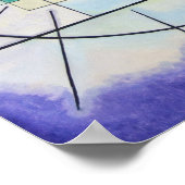 Poster Jaune-Rouge-Bleu | Kandinsky | (Coin)