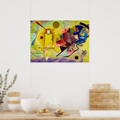 Poster Jaune-Rouge-Bleu. No.314, 1925 par Wassily Kandins (Cuisine)