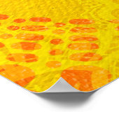 Poster Jaune Vous êtes ma peinture de soleil (Coin)