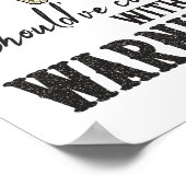 Poster J'aurais dû venir avec un avertissement (Coin)