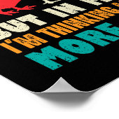 Poster J'Aurais L'Air De Vous Écouter Poulets (Coin)