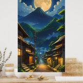 Poster Java au clair de lune (Cuisine)