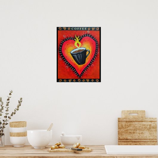 Poster "Java Love" (Cuisine)