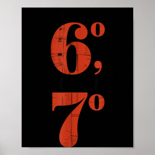 Poster J'avais 60 ans maintenant j'ai 70 ans Anniversaire