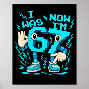 Poster J'avais 6 ans maintenant j'ai 7 ans 67 Septième an