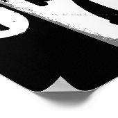 Poster J'avais 6 ans maintenant j'ai 7 ans drôle 67 jeune (Coin)