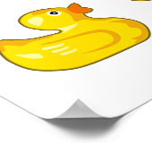 Poster J'Avais Des Canards En Chirurgie Plastique Drôle (Coin)