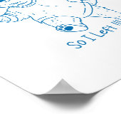 Poster J'Avais Un Sticker Anxiété (Coin)