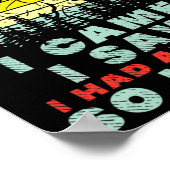 Poster J'Avais Une Sensibilisation À La Santé Mentale Anx (Coin)