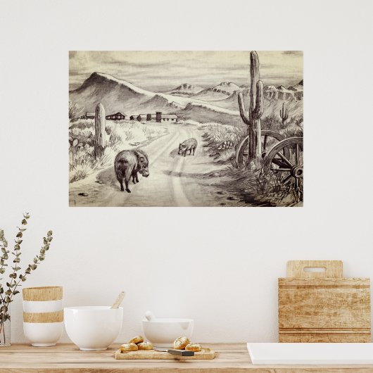 POSTER JAVALINAS (Cuisine)