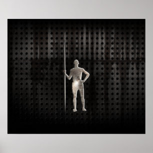 Poster Javelin Throw ; Cool